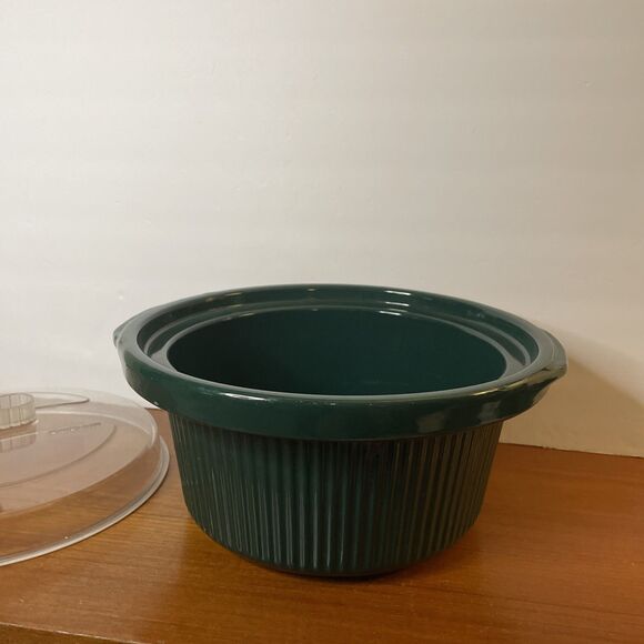 Rival Crock Pot 3155  Replacement Stoneware With Lid 5 Quart CrockPot Stoneware - Picture 5 of 8